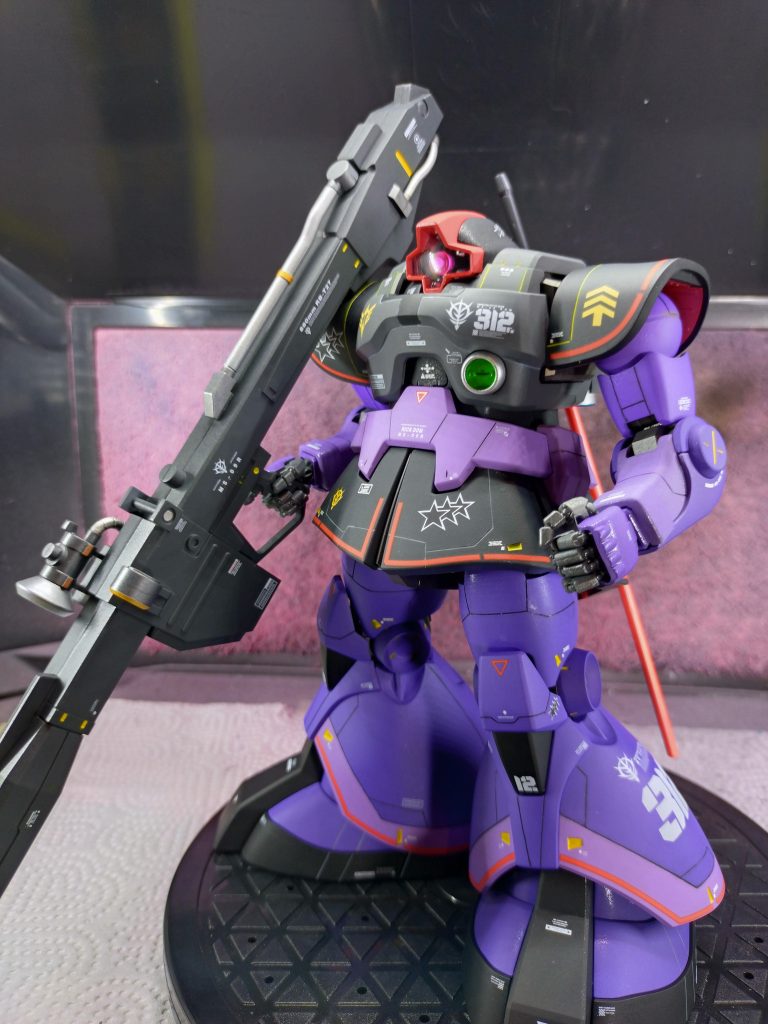 リックドム【黒い三連星デカール】仕様