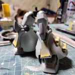 過去グフフライトタイプから飛行試験型にしようとして力尽きた可哀想なキットをもう一[…]