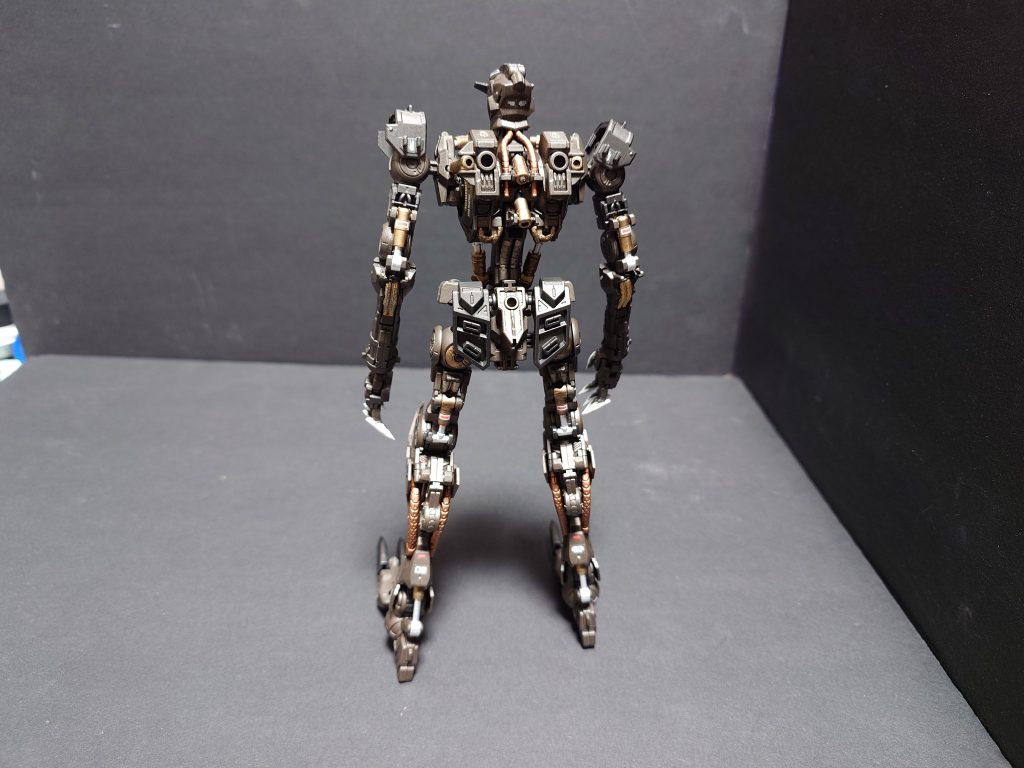 フレーム裏側ピストン部はゴールドとシルバーに、パイプ部は箇所によって変えていますがでかいところはレッドゴールドにしてます。