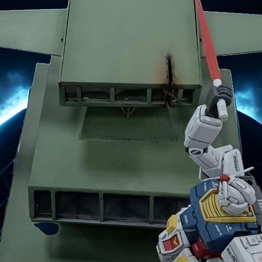 アニメ　第32話　強行突破作戦　デジタル背景による表現