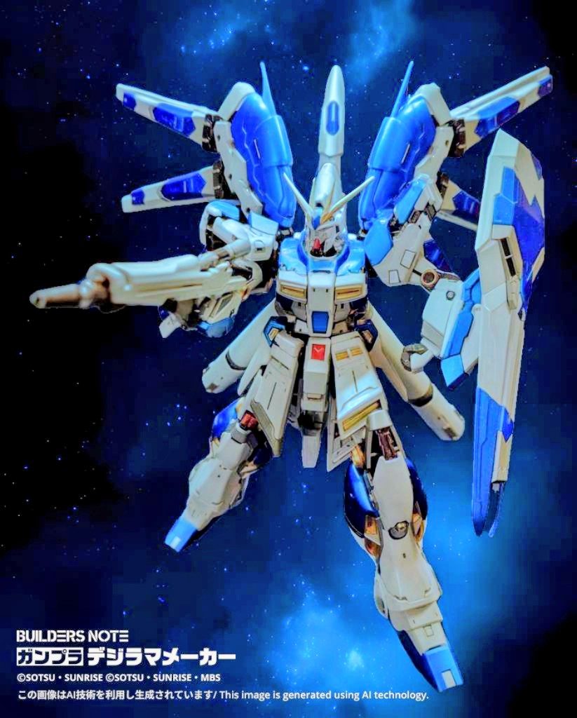 RG RX-93-ν2 Hi-ν GUNDAM（2025年12月製作）