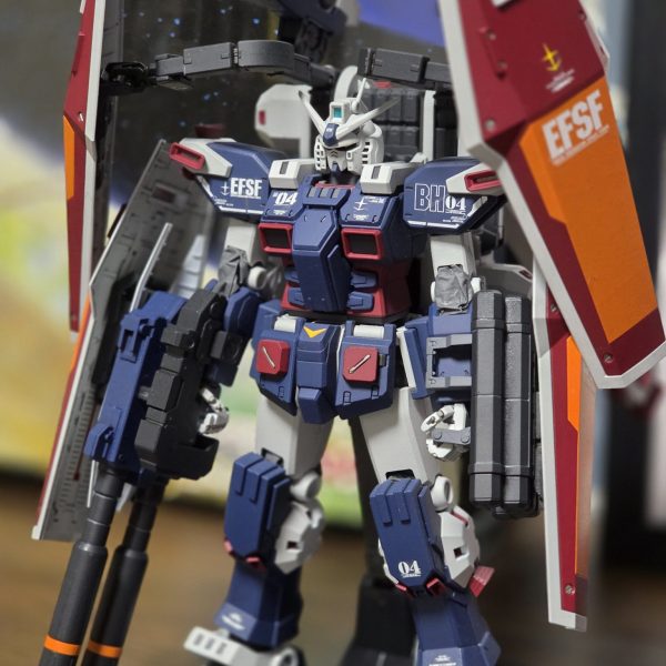 MG フルアーマーガンダム ver.Ka サンダーボルト 筆塗全塗装