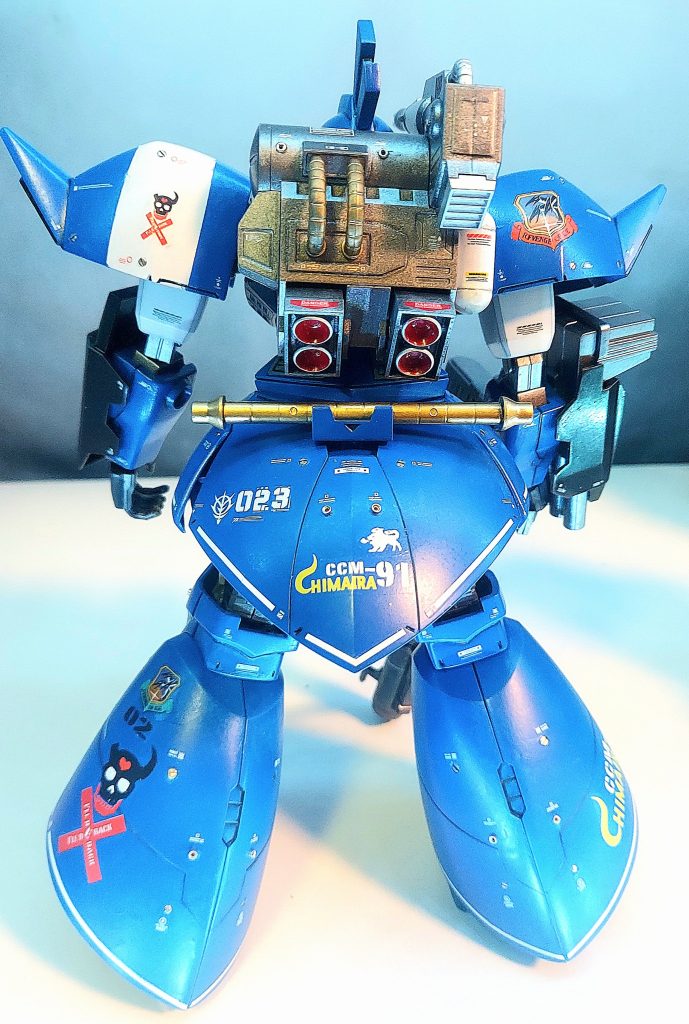 うしろテイストはジェラルド機と似た感じ(@ ̄ρ ̄@)