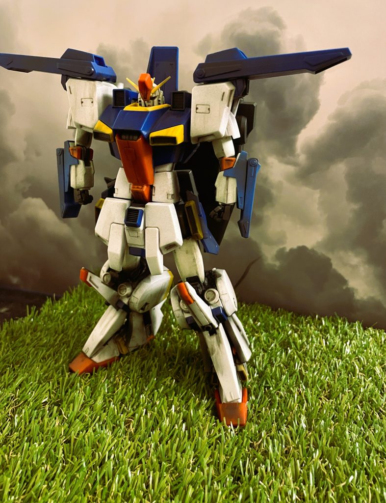 武器を携帯しない状態のショットです。