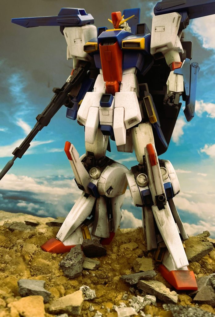 砂漠ジオラマベースの立像となります。