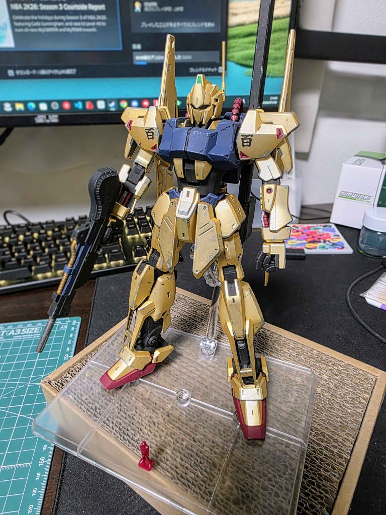 ドライブラシのみのウェザリング。他にもなにかやったほうがよりリアルになるんでしょうか。。誰か教えてほしい。。