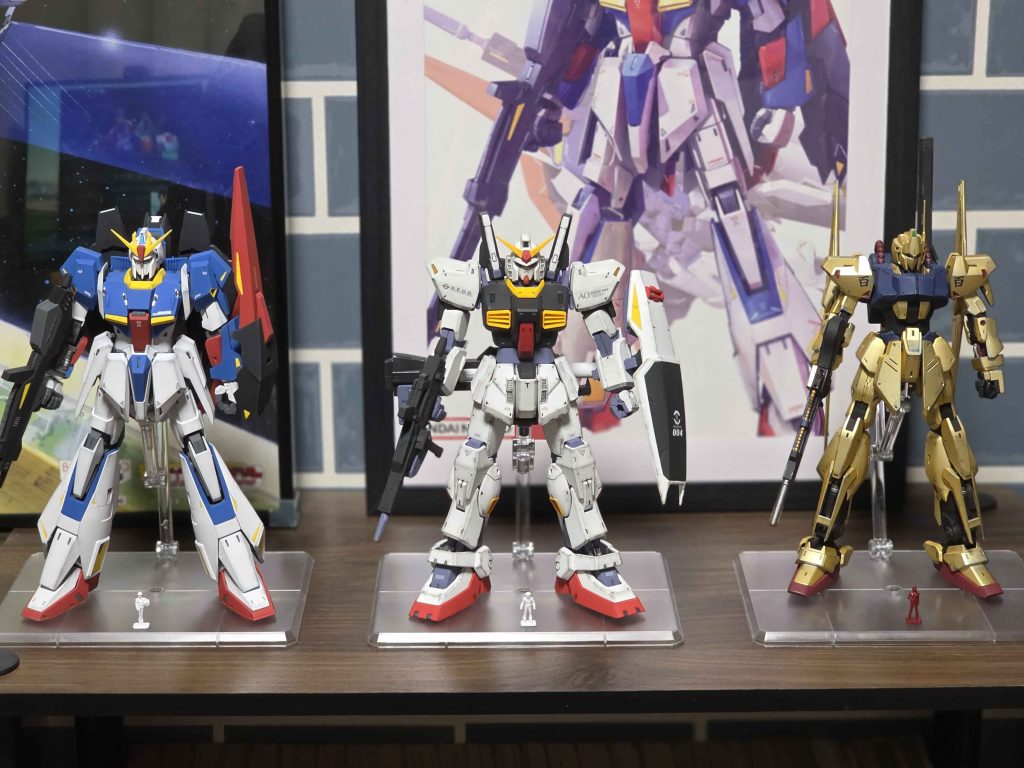 筆塗塗装にも少しなれてきたので前作成したZガンダムとマーク2も塗装しようかと考え中です。見ていただきありがとうございました！