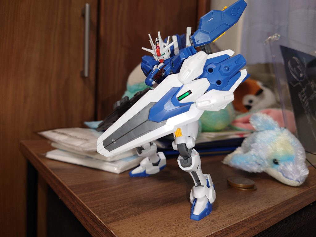 スミ入れ前盾とかバックパックがちょっとのっぺり気味