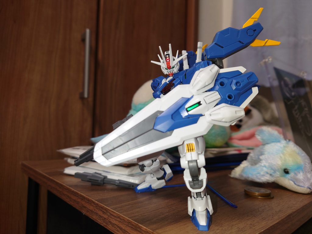 盾とバックパック、それに膝あたりにメリハリが出た