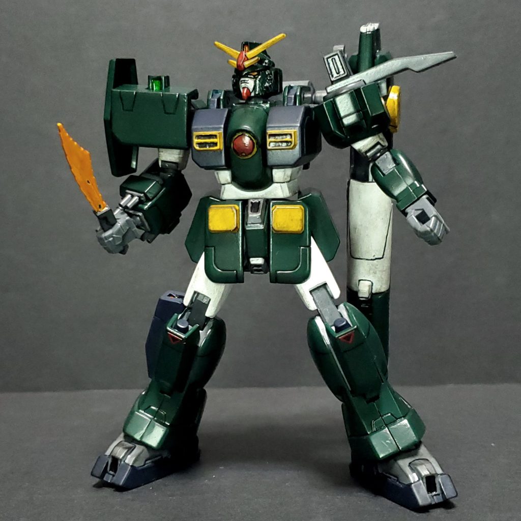 ビームナイフ。珍しいオレンジ色です。塗装しています。