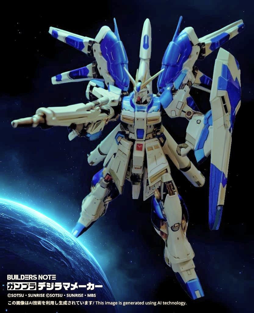 RG RX-93-ν2 Hi-ν GUNDAM（2025年12月製作）
