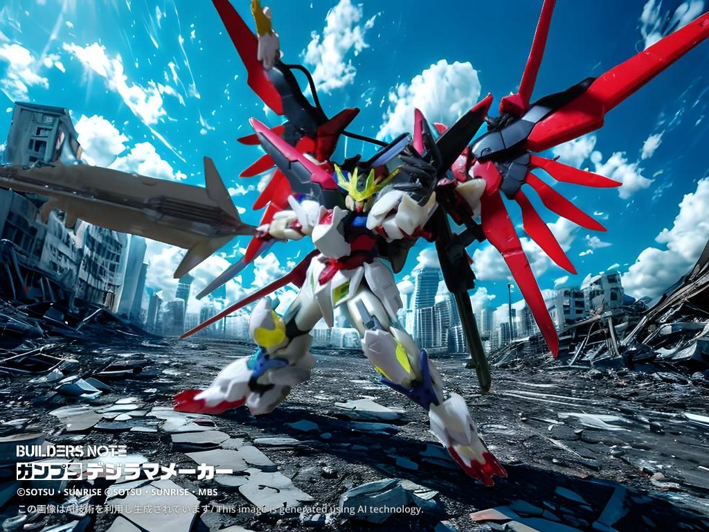 ダブルオースカイの改造を更に盛る