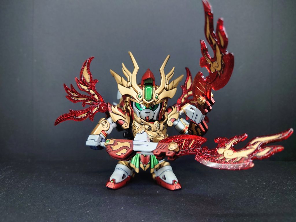 必殺技より焔琉刀を持った方が迫力あるなぁ💦