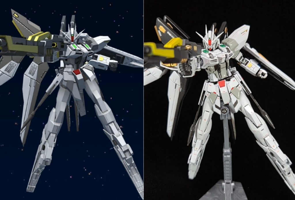 ゲーム内でのフォト撮影時のポーズを再現しました。