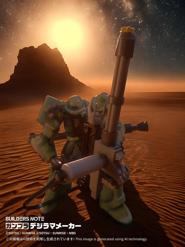 ザクⅡ　ガトリング装備