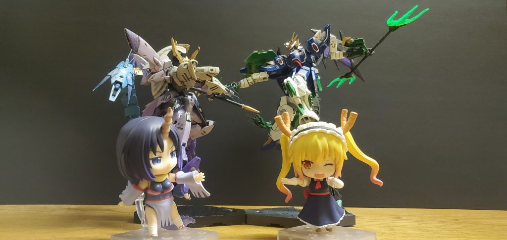 ドラゴンたちのガンプラバトル