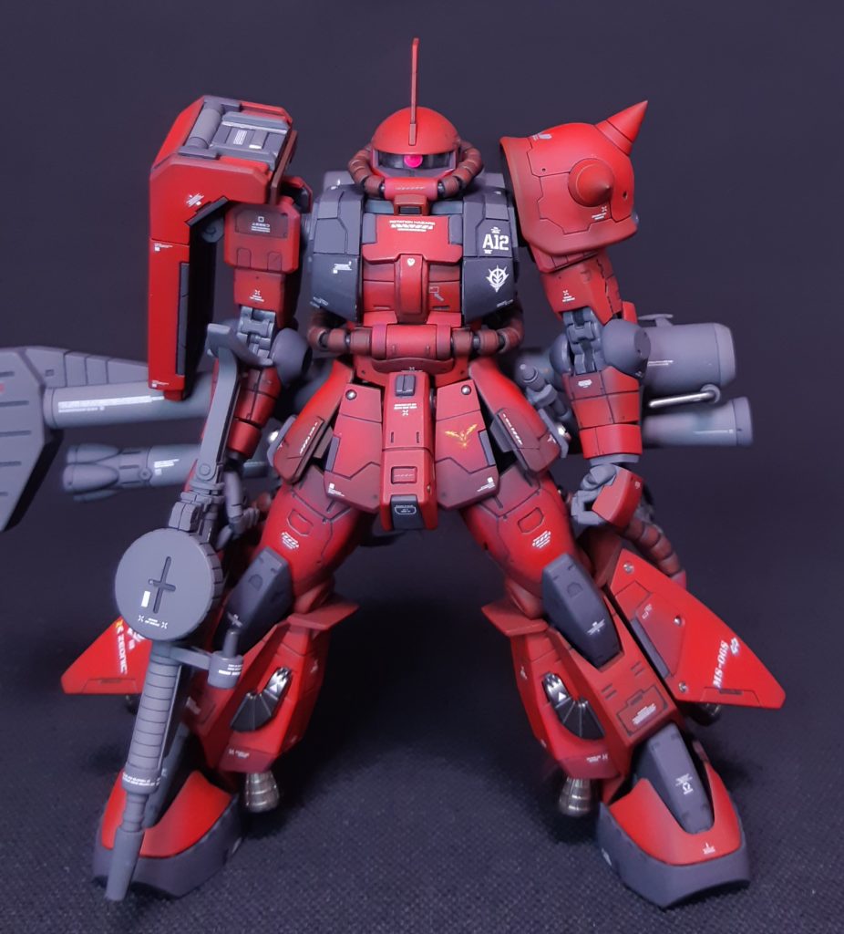 シャア専用　高機動型ザクⅡＲ２型–3枚目/制作者：akasoo