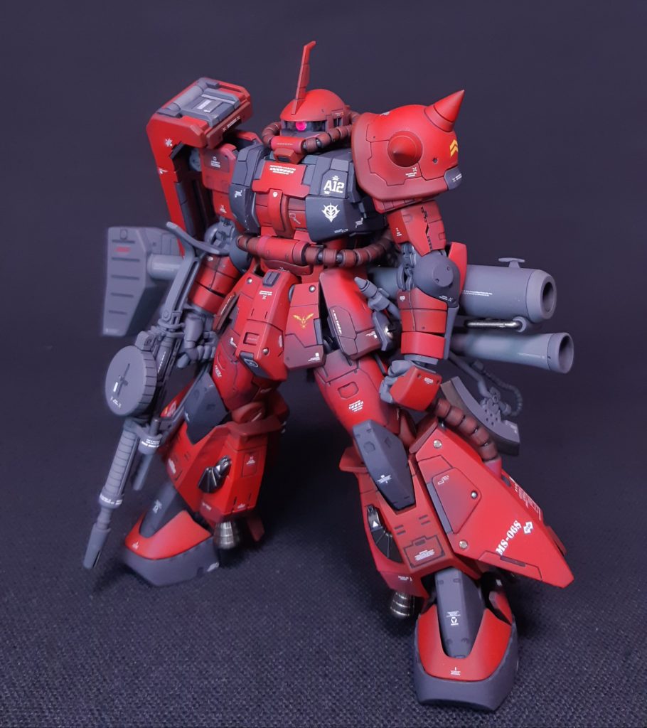 シャア専用　高機動型ザクⅡＲ２型–2枚目/制作者：akasoo