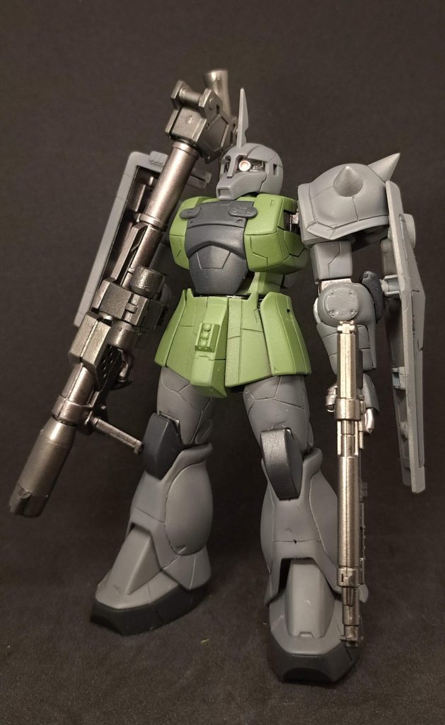 基本塗装はこのような感じでしたが、フィルタリング、ウォッシング、ドライブラシをして仕上げています。