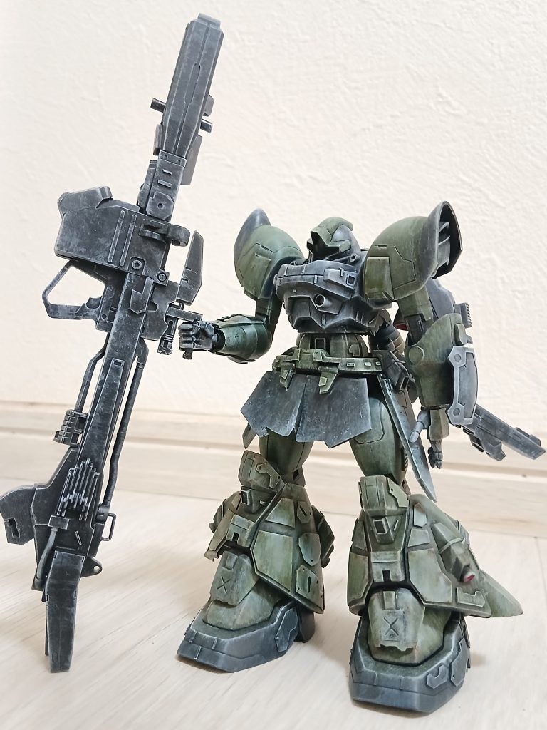 理想の『汚し』を模索しながら作ってます