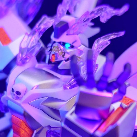 部分メタリック塗装 ゴーストガンダム