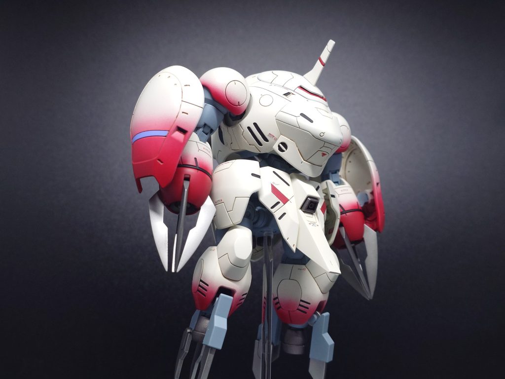 独特な体形なので加工はクローのシャープ化のみにとどめています。