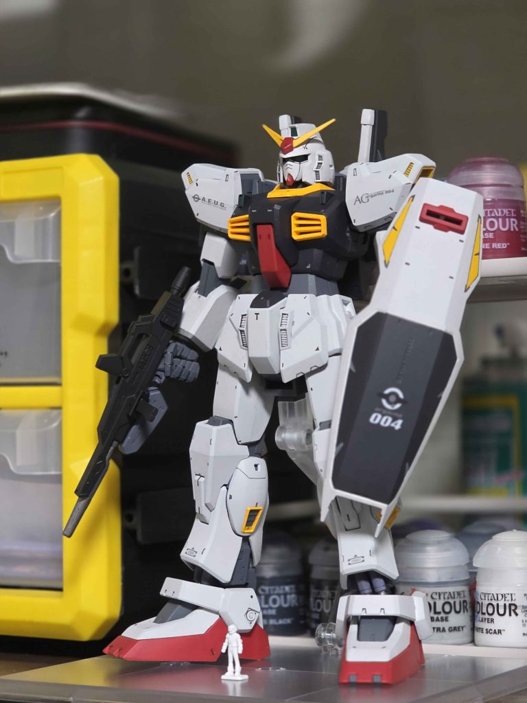 ガンダム mark2 MG 筆塗全塗装