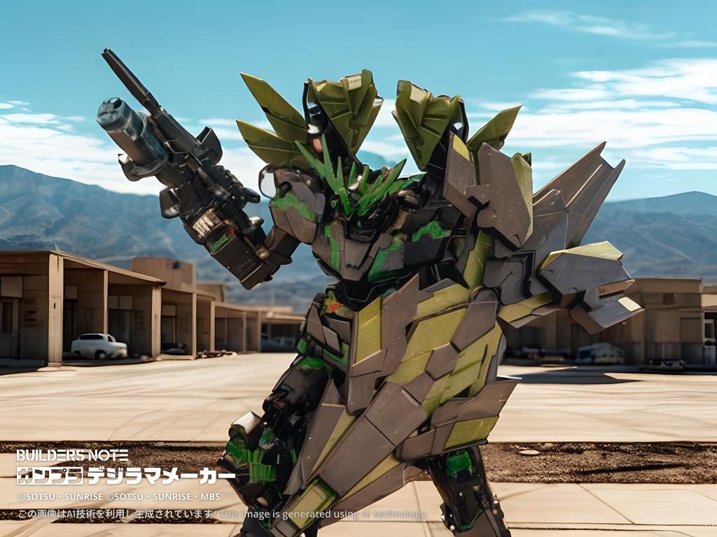 前回ユニコーンを制作したときにはユニコーンモードからデストロイモードへ変形させたが、今回は最初からデストロイモード固定で。腰回りは可能な限り触れないようにしてポロポロを回避。これは前回からの学習の成果。前回のユニコーンと比べると、ノルンのシールド(DE)は一回り大きくて重くて変形も派手。