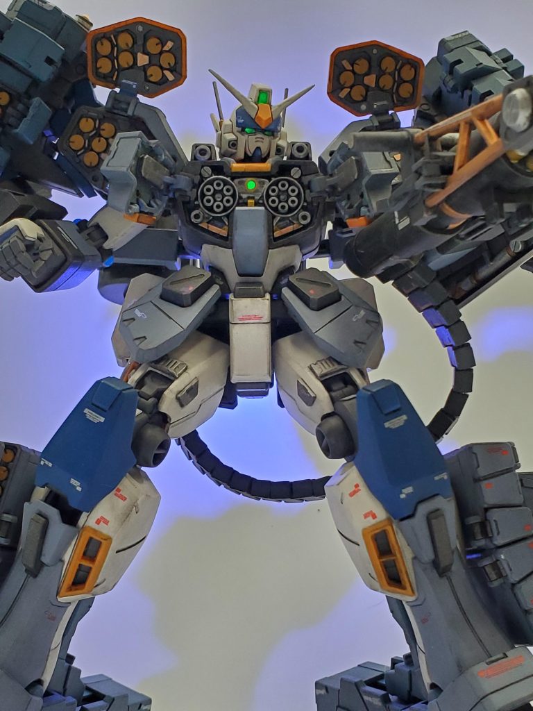 MGガンダムヘビーアームズEWイーゲル装備–5枚目/制作者：mesomeso