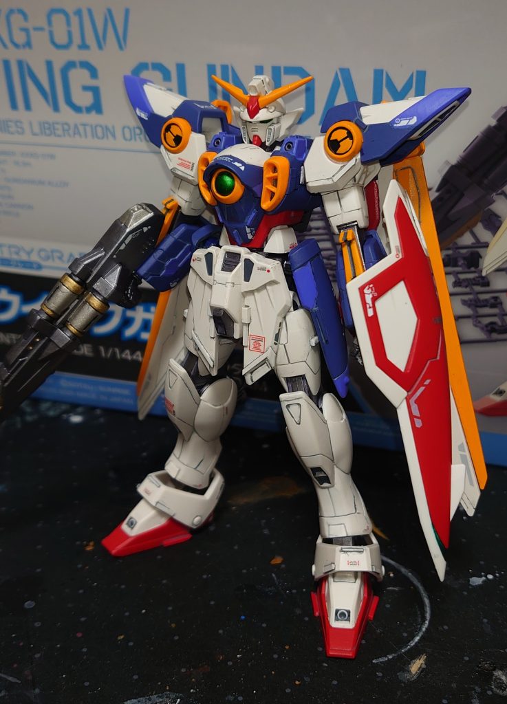 最後はいつもの全身絵でエントリーグレードってホントにスタイル良いですよね～！お陰様で満足できる作品に仕上がりました(´ω｀)まだまだ、道半ば。これまで通り、気の向くままに、ボチボチ製作していこうと思います(´ω｀)