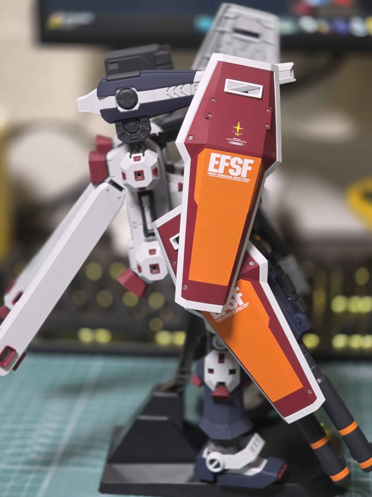 MG フルアーマーガンダム ver.Ka サンダーボルト 筆塗全塗装–3枚目/制作者：DARTH