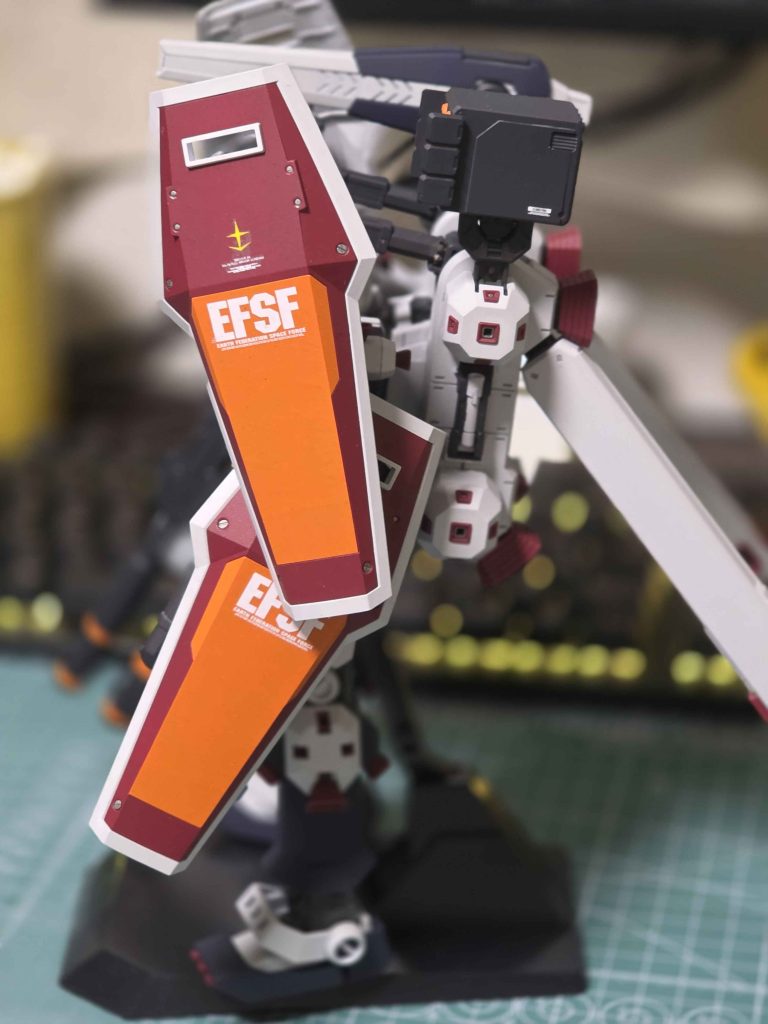 MG フルアーマーガンダム ver.Ka サンダーボルト 筆塗全塗装–2枚目/制作者：DARTH