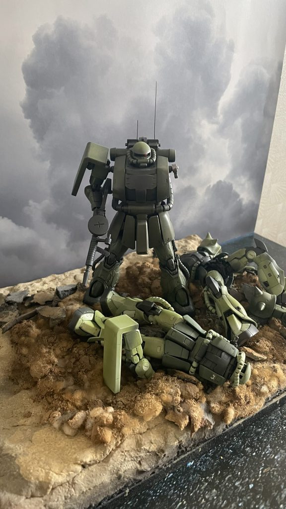 ジオラマ全景です。