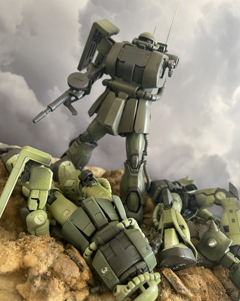 MS-06 ZAKU II ~MS戦記より~–7枚目/制作者:SH