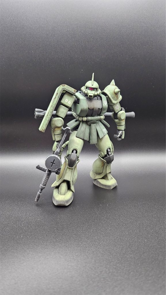 ザクⅡ ウェザリング