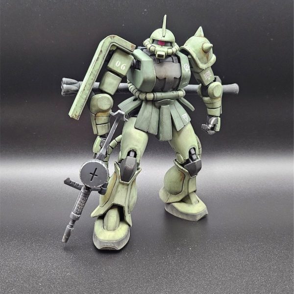 ザクⅡ ウェザリング