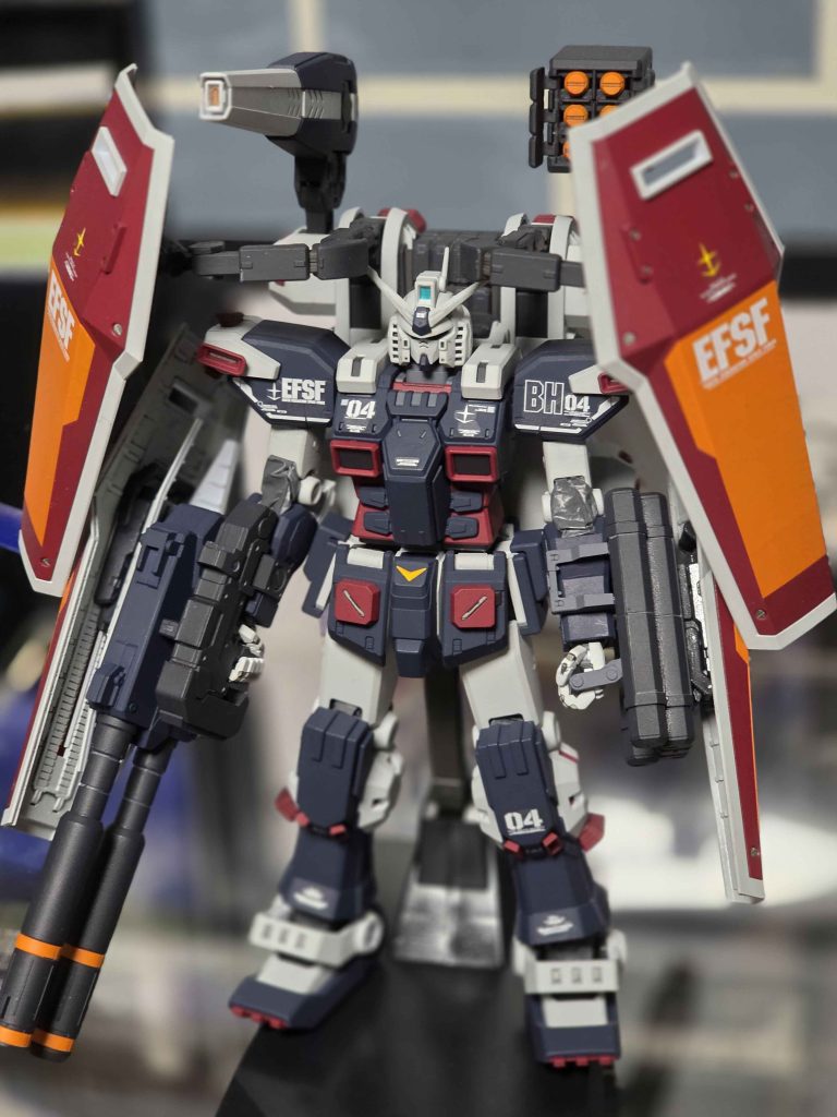 MG フルアーマーガンダム ver.Ka サンダーボルト 筆塗全塗装–3枚目/制作者：DARTH