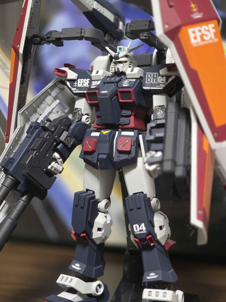 MG フルアーマーガンダム ver.Ka サンダーボルト 筆塗全塗装