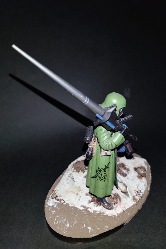 右サイドから見ると、ショットランサーが思った以上に大きいサイズでした~🤣