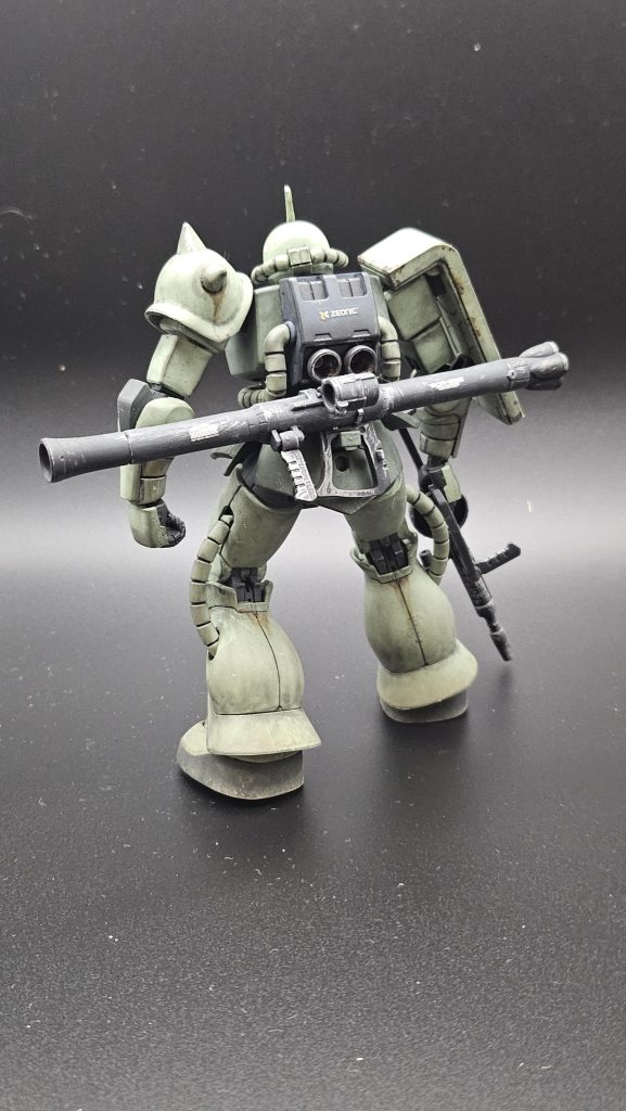 バックショット　こちらもオーソドックスな塗装です。