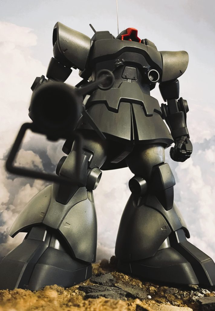 下からのアングルです。