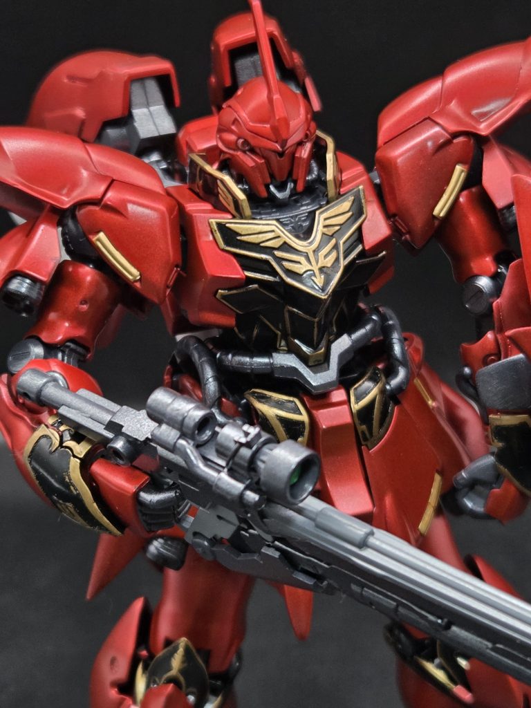 114作目　1/144 MSN-06S シナンジュ 全塗装