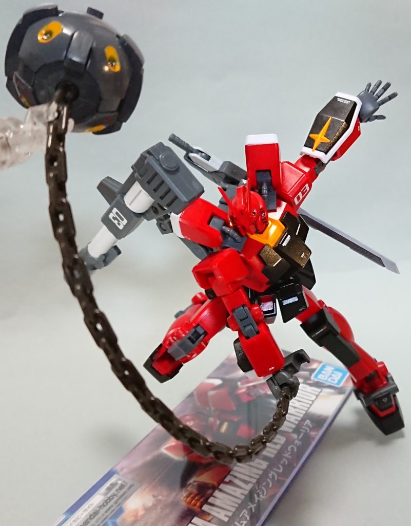 作品名：赤いガンダムハンマー！<p>三大ロマン武器、赤いガンダムハンマーを手に入れた！</p>
