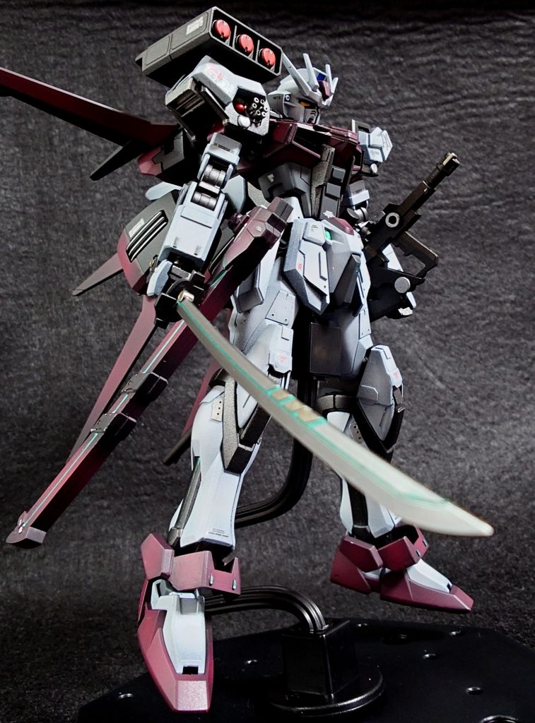 エールストライクガンダム改　HG　全塗装–9枚目/制作者：wat798