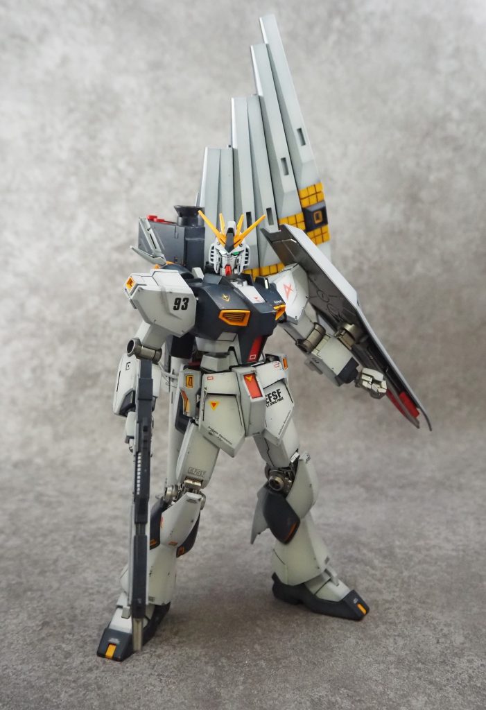 背中が重くなりがちですが、意外と自立もいけます。