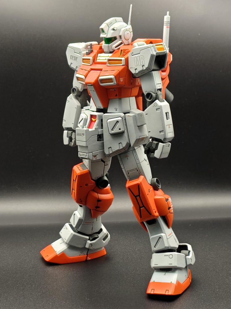 こちらのMGパワード・ジムはプレバン限定のキットだと思います　久しぶりのMG　と言いますか自分の中でMGをまともに作成したのは初めてです😆