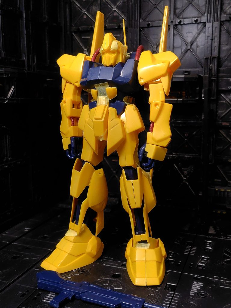 仮組み。結構色分けできてます。