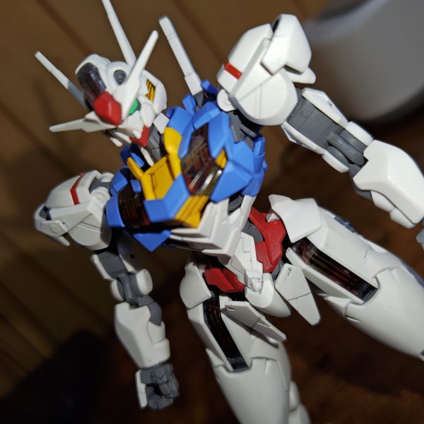 HGガンダムエアリアル製作中