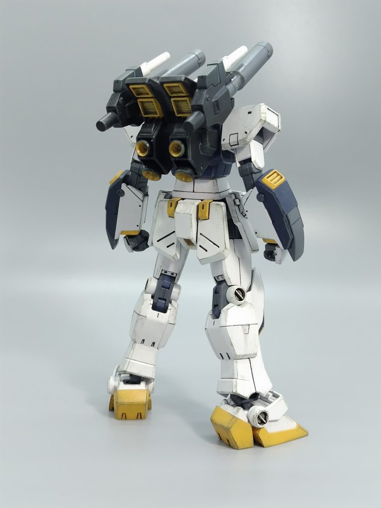 陸戦型のようなふくらはぎ（ダム）。色の散らばりもすくなくてこのほうがまとまってる感。