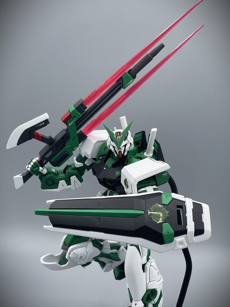【旧1/100】ガンダムアストレイ ・グリーンフレーム【筆塗り全塗装】